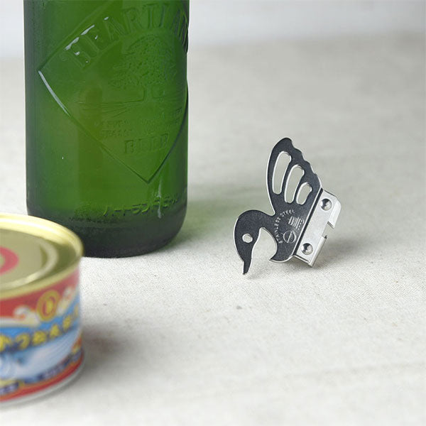 【預購】日本製 天鵝造型 不銹鋼開罐器/開瓶器 - Cnjpkitchen ❤️ 🇯🇵日本廚具 家居生活雜貨店