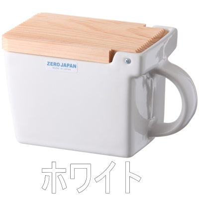 【預購】日本製 zerojapan 美濃燒 調味料糖鹽罐盒