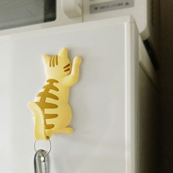 【預購】貓貓尾巴 多用途磁鐵掛鉤 - Cnjpkitchen ❤️ 🇯🇵日本廚具 家居生活雜貨店