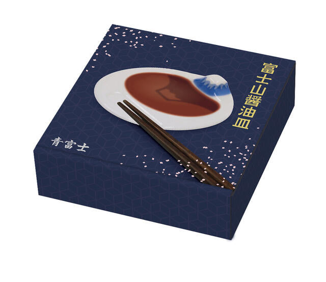 【預購】日本進口 立體富士山醬油碟及筷子架
