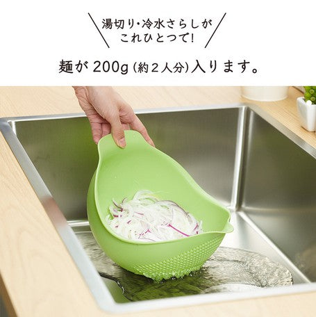 【預購】日本進口 Marna小鳥型 蔬果冷麵瀝水籃 - Cnjpkitchen ❤️ 🇯🇵日本廚具 家居生活雜貨店