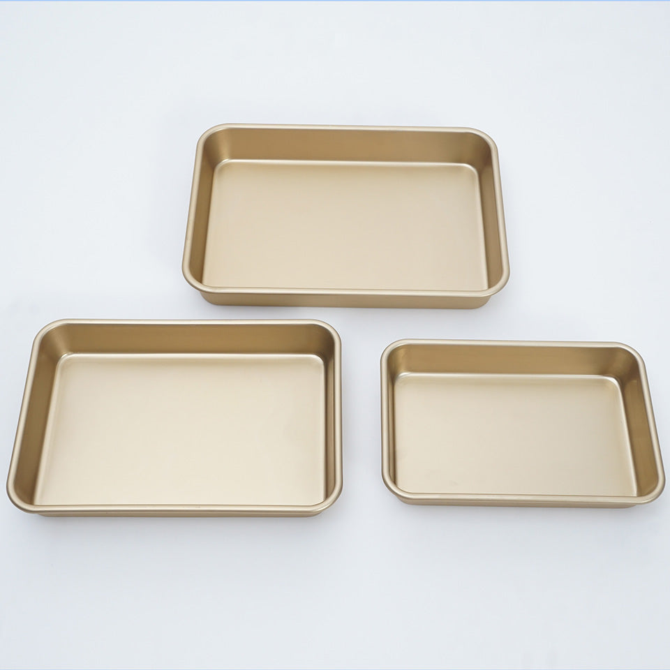 【預購】日本製 Kodengu系列小伝具鋁製方形托盤 (3入)