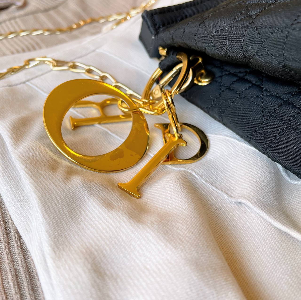 【 In-Stock 】Christian Lady Dior Cannage 藤格紋圖案縫線包