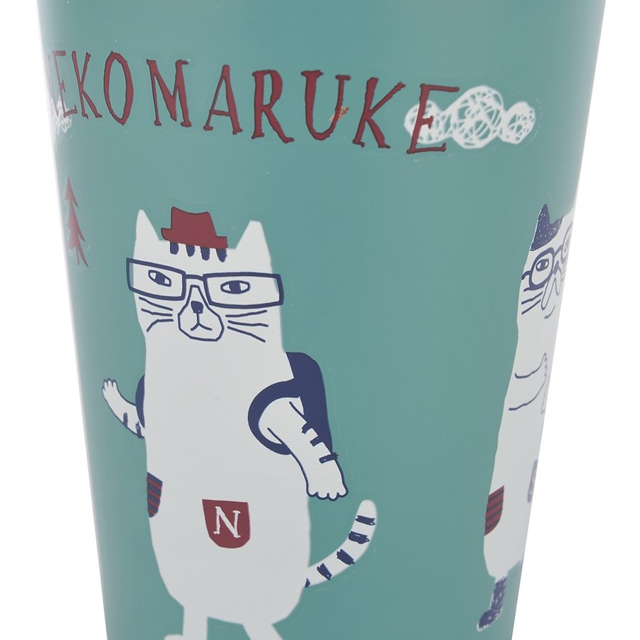 【預購】日本進口 kusuguru 眼鏡貓貓不銹鋼保温杯 - Cnjpkitchen ❤️ 🇯🇵日本廚具 家居生活雜貨店